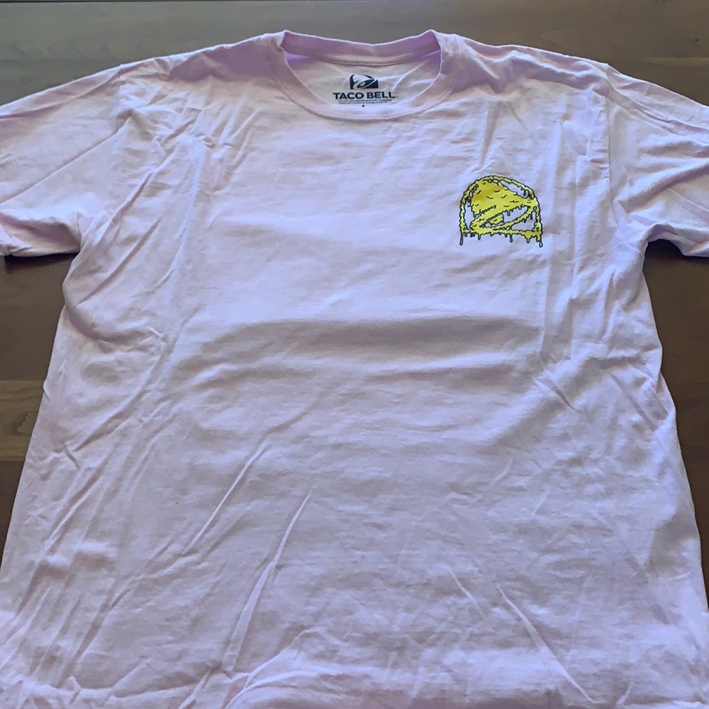 Pink Taco Bell shirt